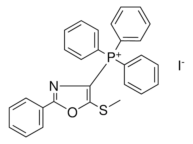Sigma-Aldrich (5-METHYLSULFANYL-2-PHENYL-OXAZOL-4-YL)-TRIPHENYL-PHOSPHONIUM, IODIDE,AldrichCPR