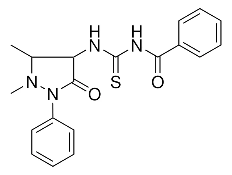 Sigma-Aldrich 1-BENZOYL-3-(1,5-DIMETHYL-3-OXO-2-PHENYL-PYRAZOLIDIN-4-YL)-THIOUREA,AldrichCPR