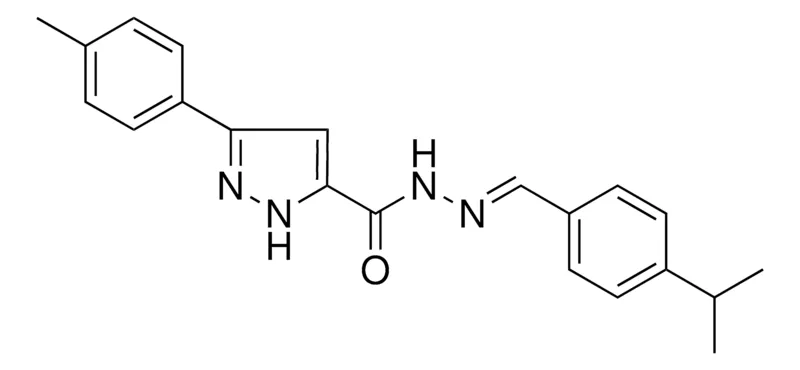 Sigma-Aldrich 5-P-TOLYL-2H-PYRAZOLE-3-CARBOXYLIC ACID (4-ISOPROPYL-BENZYLIDENE)-HYDRAZIDE,AldrichCPR