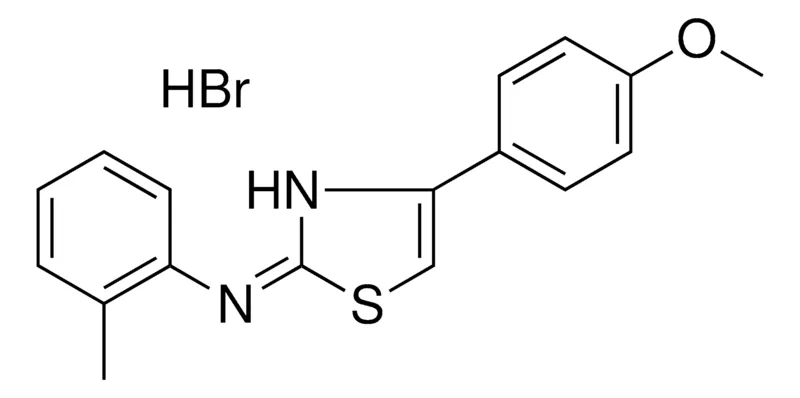 Sigma-Aldrich (4-(4-METHOXY-PHENYL)-3H-THIAZOL-2-YLIDENE)-O-TOLYL-AMINE, HYDROBROMIDE，AldrichCPR