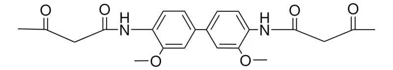 Sigma-Aldrich 4,4'-BIS(ACETOACETAMIDO)-3,3'-DIMETHOXYBIPHENYL,AldrichCPR