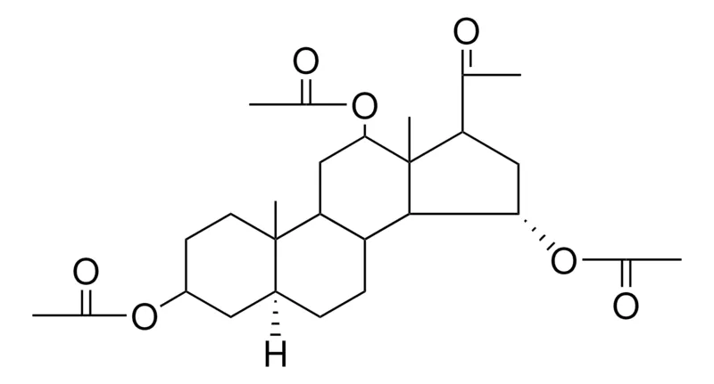 Sigma-Aldrich 20-OXO-5-ALPHA-PREGNANE-3-BETA,12-BETA,15-ALPHA-TRIYL TRIACETATE，AldrichCPR