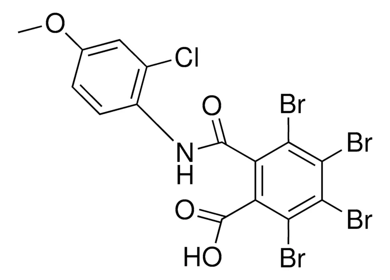 Sigma-Aldrich 2'-CHLORO-4'-METHOXY-3,4,5,6-TETRABROMOPHTHALANILIC ACID,AldrichCPR