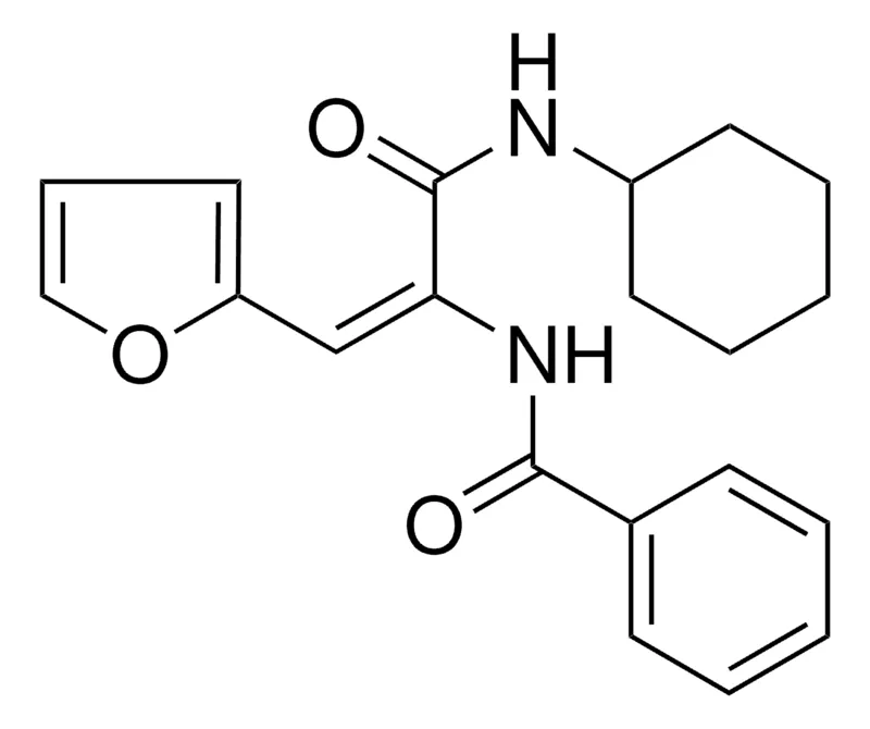 Sigma-Aldrich N-(1-CYCLOHEXYLCARBAMOYL-2-FURAN-2-YL-VINYL)-BENZAMIDE,AldrichCPR