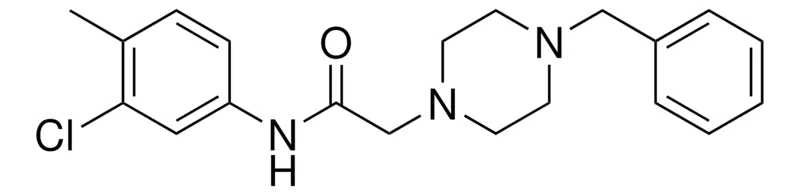 Sigma-Aldrich 2-(4-BENZYL-1-PIPERAZINYL)-N-(3-CHLORO-4-METHYLPHENYL)ACETAMIDE,AldrichCPR