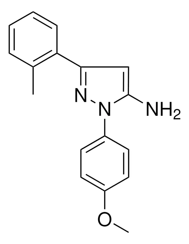 Sigma-Aldrich 1-(4-METHOXYPHENYL)-3-(2-METHYLPHENYL)-1H-PYRAZOL-5-AMINE,AldrichCPR
