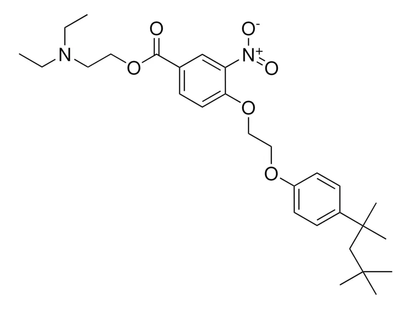 Sigma-Aldrich 2-DIETHYLAMINOETHYL 3-NITRO-4-(2-(4-TERT-OCTYLPHENOXY)ETHOXY)BENZOATE,AldrichCPR