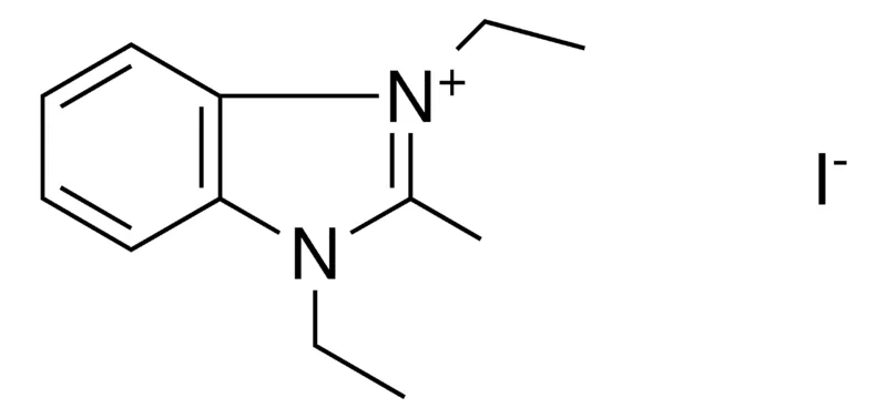 Sigma-Aldrich 1,3-DIETHYL-2-METHYL-3H-BENZOIMIDAZOL-1-IUM, IODIDE,AldrichCPR