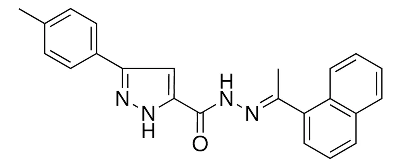 Sigma-Aldrich 5-P-TOLYL-2H-PYRAZOLE-3-CARBOXYLIC ACID (1-NAPHTHALEN-1-YL-ETHYLIDENE)-HYDRAZIDE，AldrichCPR