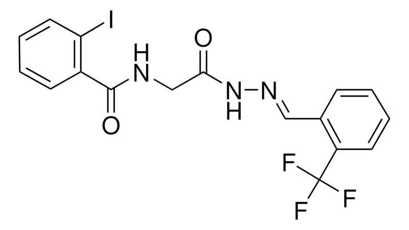 Sigma-Aldrich 2-IODO-N-(2-OXO-2-(2-(2-(TRIFLUOROMETHYL)BENZYLIDENE)HYDRAZINO)ETHYL)BENZAMIDE，AldrichCPR