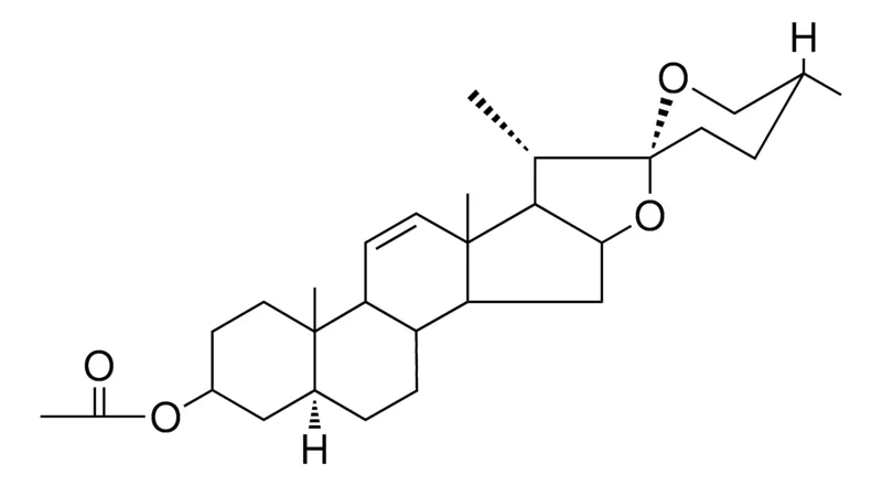 Sigma-Aldrich (25R)-5-ALPHA-SPIROST-11-EN-3-BETA-YL ACETATE,AldrichCPR