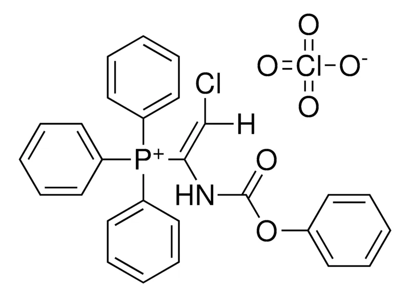 Sigma-Aldrich (2-CHLORO-1-PHENOXYCARBONYLAMINO-VINYL)-TRIPHENYL-PHOSPHONIUM, PERCHLORATE,AldrichCPR
