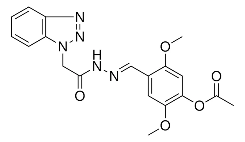 Sigma-Aldrich ACETIC ACID 4-((BENZOTRIAZOL-1-YL-AC)-HYDRAZONOMETHYL)-2,5-DIMETHOXY-PH ESTER，AldrichCPR