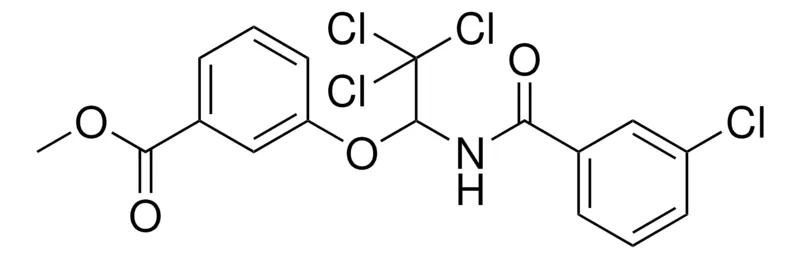 Sigma-Aldrich 3-(2,2,2-TRICHLORO-1-(3-CHLORO-BENZOYLAMINO)-ETHOXY)-BENZOIC ACID METHYL ESTER,AldrichCPR