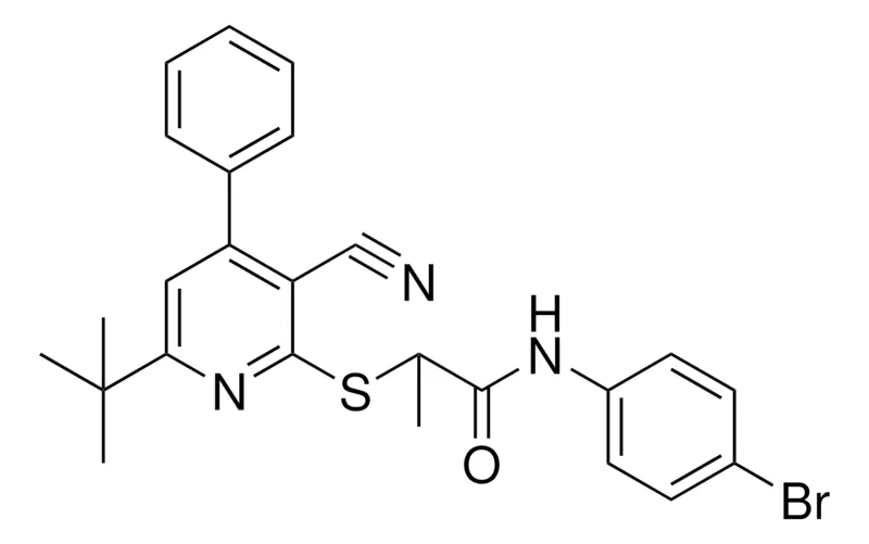 Sigma-Aldrich N-(4-BR-PH)-2-(6-TERT-BUTYL-3-CYANO-4-PHENYL-PYRIDIN-2-YLSULFANYL)-PROPIONAMIDE，AldrichCPR