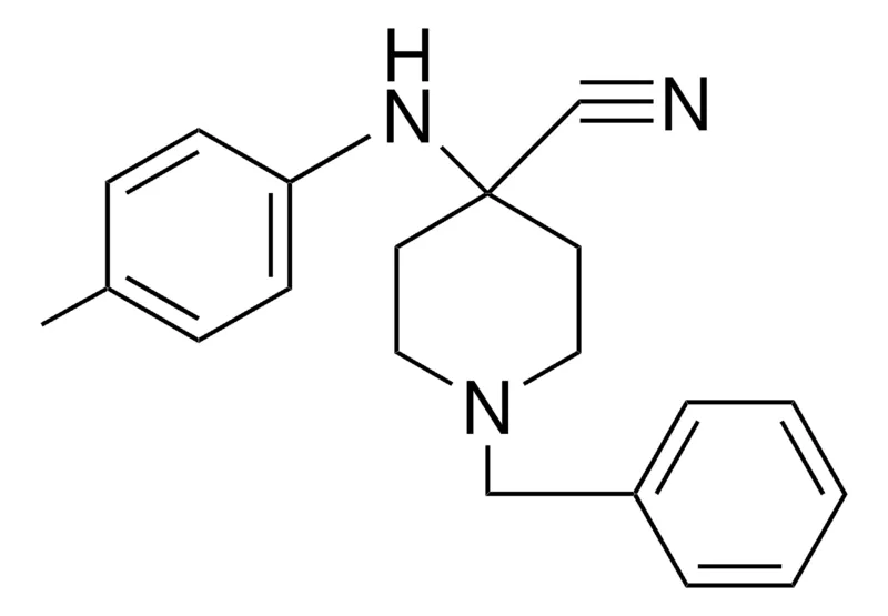 Sigma-Aldrich 1-BENZYL-4-CYANO-4-(PARA-TOLUIDINO)-PIPERIDINE,AldrichCPR