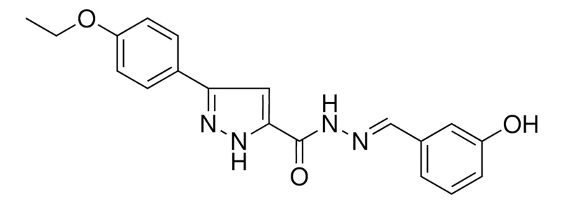 Sigma-Aldrich 5-(4-ETHOXY-PH)-2H-PYRAZOLE-3-CARBOXYLIC ACID (3-HYDROXY-BENZYLIDENE)-HYDRAZIDE,AldrichCPR