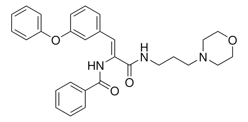 Sigma-Aldrich N-(1-(((3-(4-MORPHOLINYL)PR)AMINO)CARBONYL)-2-(3-PHENOXYPHENYL)VINYL)BENZAMIDE，AldrichCPR