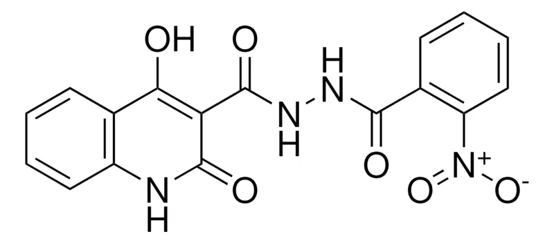 Sigma-Aldrich 2-NITRO-BENZOIC ACID N'-(4-HO-2-OXO-1,2-DIHYDRO-QUINOLINE-3-CARBONYL)-HYDRAZIDE,AldrichCPR