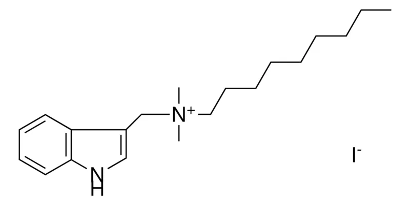 Sigma-Aldrich (1H-INDOL-3-YLMETHYL)-DIMETHYL-NONYL-AMMONIUM, IODIDE,AldrichCPR