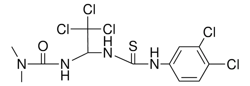 Sigma-Aldrich 1,1-DIMETHYL-3-(2,2,2-TRICHLORO-1-(3-(3,4-DICHLORO-PH)-THIOUREIDO)-ETHYL)-UREA，AldrichCPR