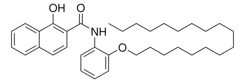 Sigma-Aldrich 1-HYDROXY-NAPHTHALENE-2-CARBOXYLIC ACID (2-OCTADECYLOXY-PHENYL)-AMIDE,AldrichCPR