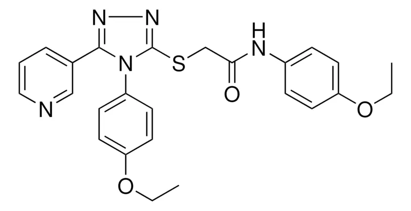 Sigma-Aldrich N-(4-ETHOXYPHENYL)-2-{[4-(4-ETHOXYPHENYL)-5-(3-PYRIDINYL)-4H-1,2,4-TRIAZOL-3-YL]SULFANYL}ACETAMIDE，AldrichCPR