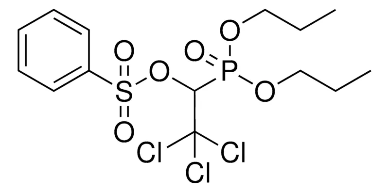Sigma-Aldrich BENZENESULFONIC ACID 2,2,2-TRICHLORO-1-(DIPROPOXY-PHOSPHORYL)-ETHYL ESTER,AldrichCPR