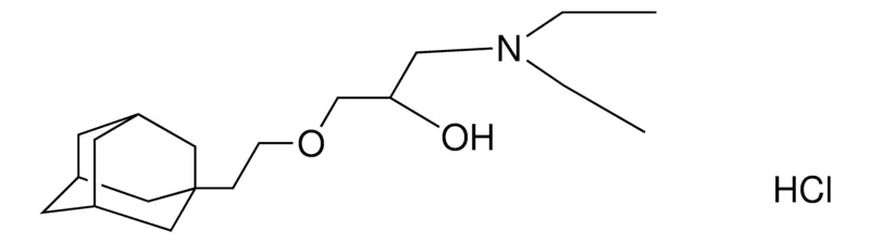 Sigma-Aldrich 1-(2-ADAMANTAN-1-YL-ETHOXY)-3-DIETHYLAMINO-PROPAN-2-OL, HYDROCHLORIDE,AldrichCPR