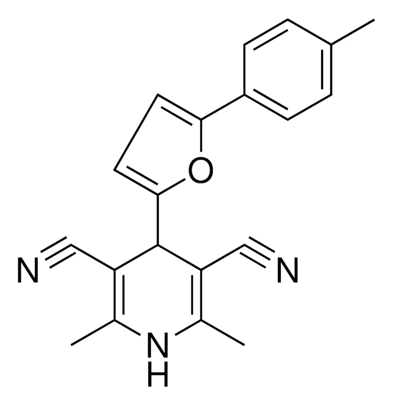 Sigma-Aldrich 2,6-DIMETHYL-4-(5-P-TOLYL-FURAN-2-YL)-1,4-DIHYDRO-PYRIDINE-3,5-DICARBONITRILE,AldrichCPR
