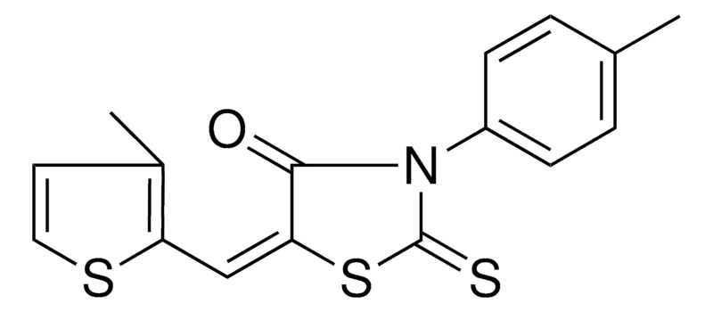 Sigma-Aldrich 5-(3-METHYL-THIOPHEN-2-YLMETHYLENE)-2-THIOXO-3-P-TOLYL-THIAZOLIDIN-4-ONE,AldrichCPR
