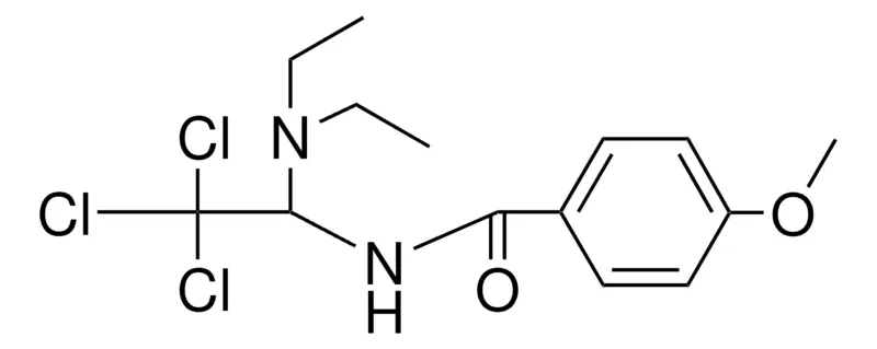 Sigma-Aldrich 4-METHOXY-N-(2,2,2-TRICHLORO-1-DIETHYLAMINO-ETHYL)-BENZAMIDE,AldrichCPR