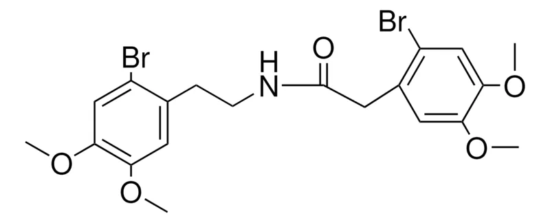 Sigma-Aldrich 2-(2-BR-4,5-DIMETHOXY-PH)-N-(2-(2-BROMO-4,5-DIMETHOXY-PHENYL)-ETHYL)-ACETAMIDE,AldrichCPR