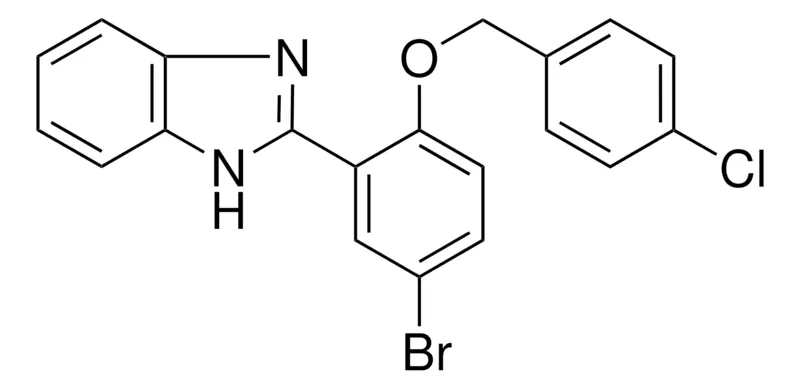 Sigma-Aldrich 2-(5-BROMO-2-(4-CHLORO-BENZYLOXY)-PHENYL)-1H-BENZOIMIDAZOLE,AldrichCPR