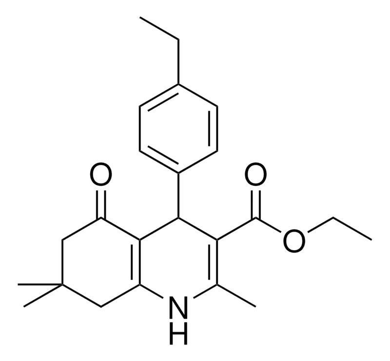 Sigma-Aldrich 4(4-ET-PH)2,7,7-TRI-ME-5-OXO-1,4,5,6,7,8-6H-QUINOLINE-3-CARBOXYLIC ACID ET ESTER,AldrichCPR