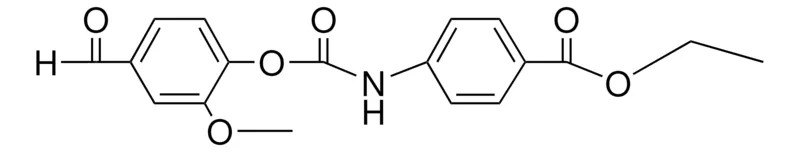 Sigma-Aldrich 4-FORMYL-2-METHOXYPHENYL N-(4-ETHOXYCARBONYLPHENYL)CARBAMATE,AldrichCPR