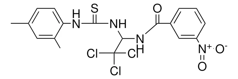 Sigma-Aldrich 3-NITRO-N-(2,2,2-TRICHLORO-1-(3-(2,4-DIMETHYL-PH)-THIOUREIDO)-ETHYL)-BENZAMIDE，AldrichCPR