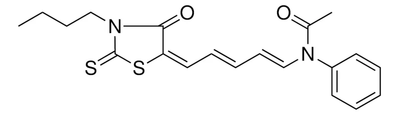 Sigma-Aldrich N(5-(3-BU-4-OXO-2-THIOXO-THIAZOLIDIN-5-YLIDENE)-PENTA-1,3-DIENYL)-N-PH-ACETAMIDE,AldrichCPR