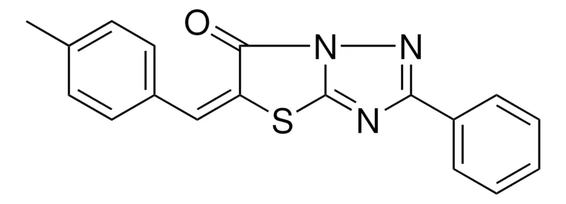 Sigma-Aldrich 5-(4-METHYL-BENZYLIDENE)-2-PHENYL-THIAZOLO(3,2-B)(1,2,4)TRIAZOL-6-ONE,AldrichCPR