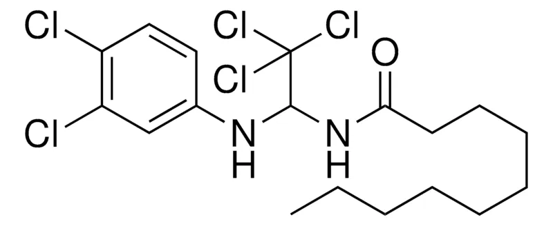 Sigma-Aldrich DECANOIC ACID (2,2,2-TRICHLORO-1-(3,4-DICHLORO-PHENYLAMINO)-ETHYL)-AMIDE,AldrichCPR