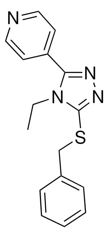 Sigma-Aldrich 4-(5-(BENZYLTHIO)-4-ETHYL-4H-1,2,4-TRIAZOL-3-YL)PYRIDINE,AldrichCPR
