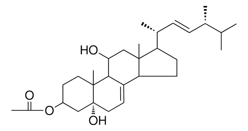 Sigma-Aldrich (22E)-5,11-BETA-DIHYDROXY-5-ALPHA-ERGOSTA-7,22-DIEN-3-BETA-YL ACETATE,AldrichCPR