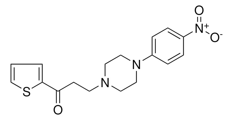 Sigma-Aldrich 3-(4-(4-NITROPHENYL)-1-PIPERAZINYL)-1-(2-THIENYL)-1-PROPANONE,AldrichCPR