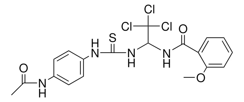 Sigma-Aldrich N-(1-(3-(4-ACETYLAMINO-PH)-THIOUREIDO)-2,2,2-TRICHLORO-ET)-2-METHOXY-BENZAMIDE,AldrichCPR