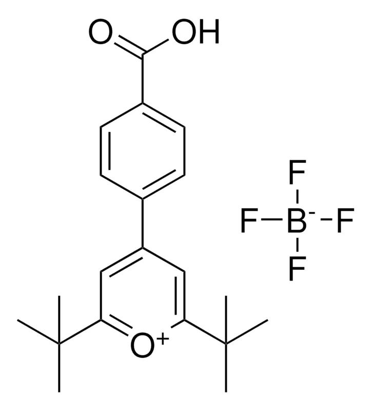 Sigma-Aldrich 2,6-DI-TERT-BUTYL-4-(4-CARBOXY-PHENYL)-PYRANYLIUM, TETRAFLUORO BORATE,AldrichCPR