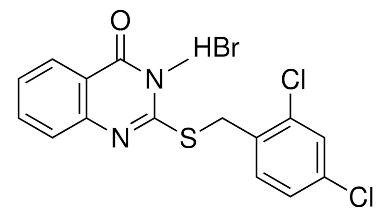 Sigma-Aldrich 2-(2,4-DICHLORO-BENZYLSULFANYL)-3-METHYL-3H-QUINAZOLIN-4-ONE, HYDROBROMIDE,AldrichCPR