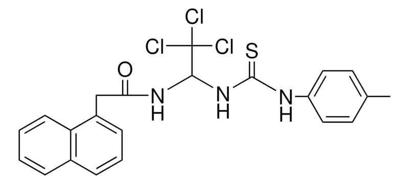 Sigma-Aldrich 2-NAPHTHALEN-1-YL-N-(2,2,2-TRICHLORO-1-(3-P-TOLYL-THIOUREIDO)-ETHYL)-ACETAMIDE,AldrichCPR