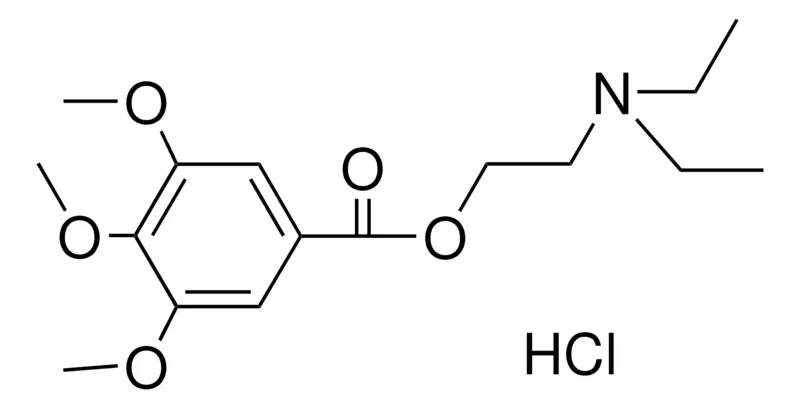 Sigma-Aldrich 2-DIETHYLAMINOETHYL 3,4,5-TRIMETHOXYBENZOATE HYDROCHLORIDE,AldrichCPR