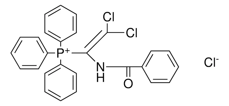 Sigma-Aldrich (1-BENZOYLAMINO-2,2-DICHLORO-VINYL)-TRIPHENYL-PHOSPHONIUM, CHLORIDE,AldrichCPR