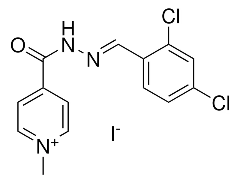 Sigma-Aldrich 4-(2,4-DICHLORO-BENZYLIDENE-HYDRAZINOCARBONYL)-1-METHYL-PYRIDINIUM, IODIDE,AldrichCPR